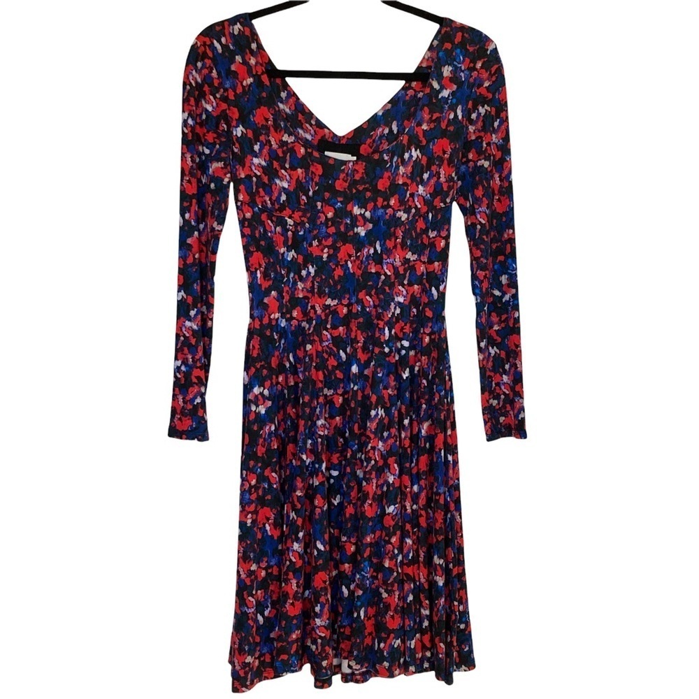 Anthropologie HD in Paris Sarai’s Floral Fit & Flare Skater Dress Sz XS